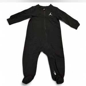 Jordan Black Baby Onesie with jumpman logo